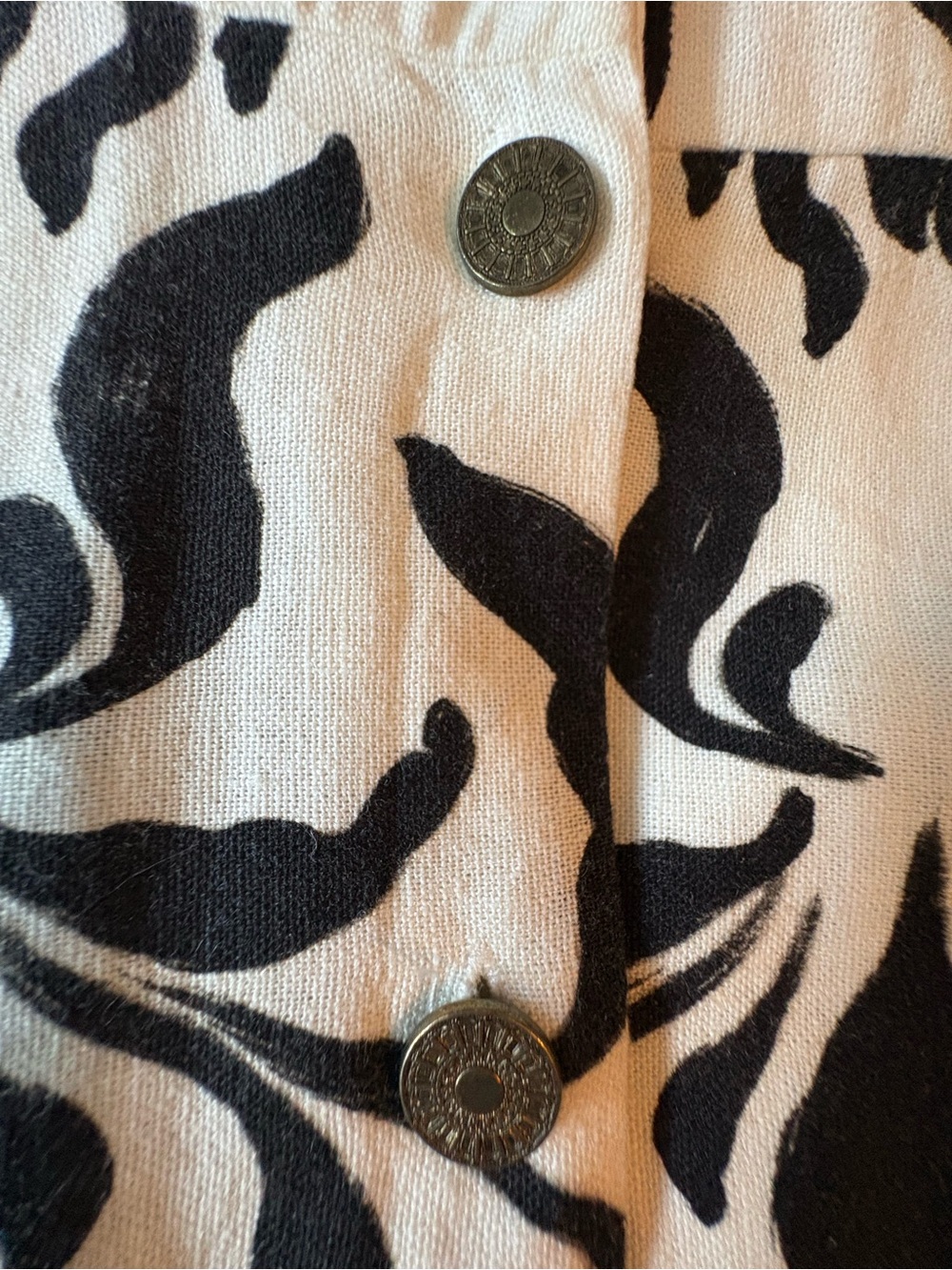 Zara Cream Mini Dress with Black Floral Print - Picture 6 of 10